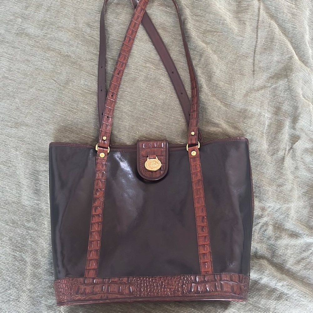 Brahmin Vintage Leather Tote